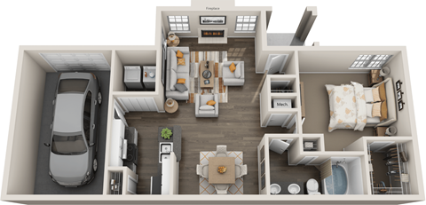 the780  2 bedroom floor plan  1199 square feet